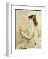 Portrait of Sarah Bernhardt-Jules Bastien-Lepage-Framed Giclee Print