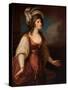 Portrait of Sarah Siddons (1755-1831) Als Zara, by Hamilton, William (1751-1801). Oil on Canvas, Ca-William Hamilton-Stretched Canvas