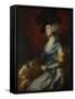Portrait of Sarah Siddons, 1785-Thomas Gainsborough-Framed Stretched Canvas
