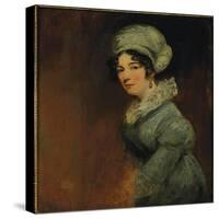 Portrait of Sarah Spencer, Wife of William, 3rd Baron Lyttelton-John Jackson-Stretched Canvas