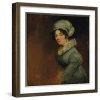 Portrait of Sarah Spencer, Wife of William, 3rd Baron Lyttelton-John Jackson-Framed Giclee Print