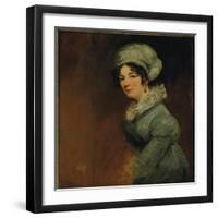 Portrait of Sarah Spencer, Wife of William, 3rd Baron Lyttelton-John Jackson-Framed Giclee Print