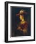 Portrait of Saskia Van Uylenburgh, the Artist's Wife, 1633/34-Rembrandt van Rijn-Framed Giclee Print