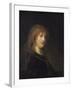 Portrait of Saskia Van Uylenburgh-Rembrandt van Rijn-Framed Giclee Print