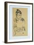 Portrait of Schiele's Mother-Egon Schiele-Framed Collectable Print