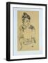 Portrait of Schiele's Mother-Egon Schiele-Framed Collectable Print