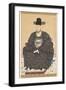 Portrait of Scholar-official Robe, 19th century-Korean School-Framed Giclee Print