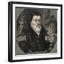 Portrait of Scholar William Tyndale-null-Framed Giclee Print