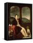 Portrait of Schubert-Melegh Gabor-Framed Stretched Canvas