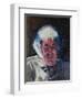 Portrait of Seamus Heaney, 1987-Peter Edwards-Framed Giclee Print