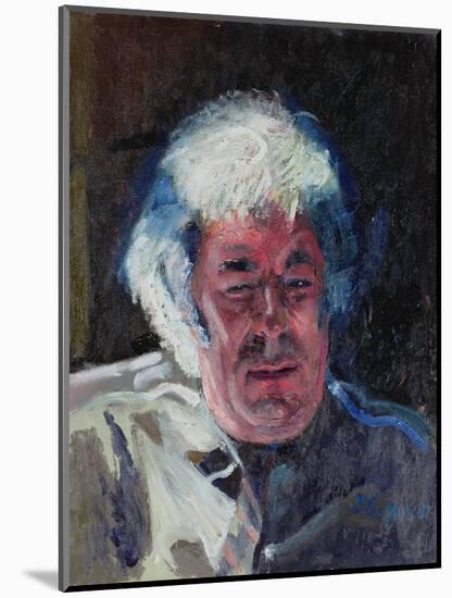 Portrait of Seamus Heaney, 1987-Peter Edwards-Mounted Giclee Print