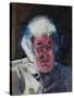 Portrait of Seamus Heaney, 1987-Peter Edwards-Stretched Canvas