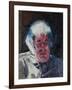 Portrait of Seamus Heaney, 1987-Peter Edwards-Framed Giclee Print