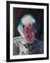 Portrait of Seamus Heaney, 1987-Peter Edwards-Framed Giclee Print