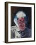 Portrait of Seamus Heaney, 1987-Peter Edwards-Framed Giclee Print