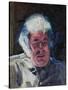 Portrait of Seamus Heaney, 1987-Peter Edwards-Stretched Canvas