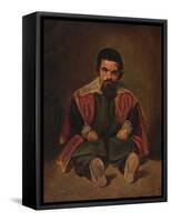 Portrait of Sebastian de Morra, c1645, (1902)-Diego Velasquez-Framed Stretched Canvas