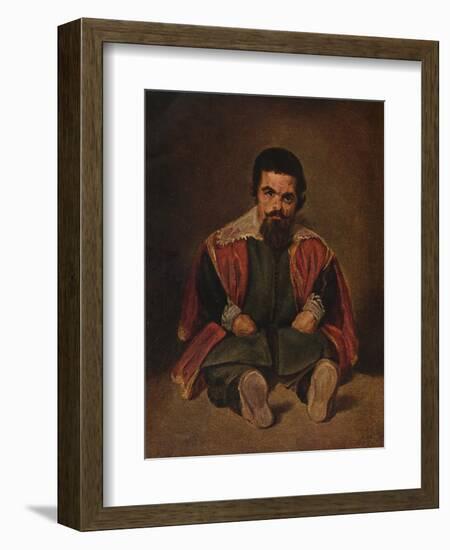 Portrait of Sebastian de Morra, c1645, (1902)-Diego Velasquez-Framed Giclee Print