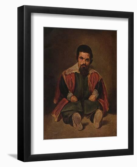 Portrait of Sebastian de Morra, c1645, (1902)-Diego Velasquez-Framed Giclee Print
