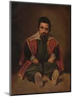 Portrait of Sebastian de Morra, c1645, (1902)-Diego Velasquez-Mounted Giclee Print