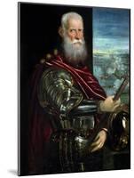 Portrait of Sebastiano Vernier Commander-In-Chief of the Venetian Forces circa 1571-Jacopo Robusti Tintoretto-Mounted Giclee Print
