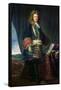 Portrait of Sebastien Le Prestre de Vauban-null-Framed Stretched Canvas