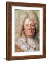 Portrait of Sebastien Le Prestre de Vauban-Charles Le Brun-Framed Giclee Print