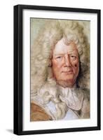 Portrait of Sebastien Le Prestre de Vauban-Charles Le Brun-Framed Giclee Print