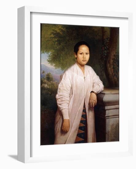 Portrait of Seima, 1867-Jan Daniel Beynon-Framed Giclee Print