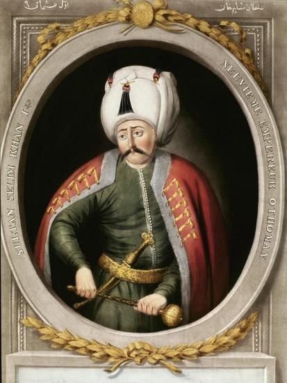 'Portrait of Selim I (1512_1520), 9Th Sultan of the Ottoman Empir ...