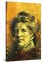 Portrait of Selma Lagerlof (Marbacka 1858-Marbacka-null-Stretched Canvas