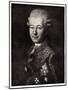Portrait of Semyon Zorich (1745-179), the Catherine the Great's Favourite, Early 19th C-null-Mounted Giclee Print