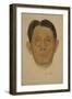 Portrait of Sen Katayama (1859-193), 1922-Nikolai Andreevich Andreev-Framed Giclee Print