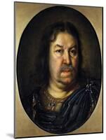 Portrait of Senator Prince Yakov Fyodorovich Dolgorukov, (1639-172), 1687-Charles Le Brun-Mounted Giclee Print