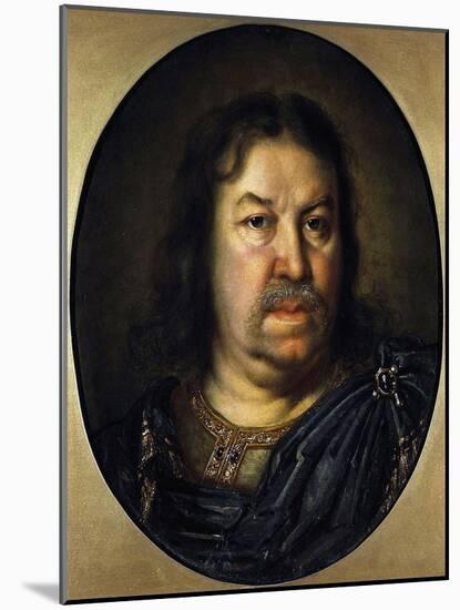 Portrait of Senator Prince Yakov Fyodorovich Dolgorukov, (1639-172), 1687-Charles Le Brun-Mounted Giclee Print