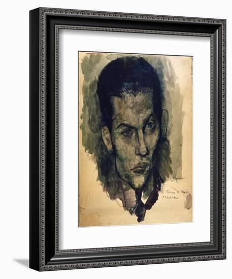 Portrait of Serge Lifar-Pavel Tchelitchev-Framed Giclee Print