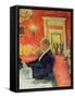 Portrait of Sergei Prokofiev at Work, 1937-Leonid Osipovic Pasternak-Framed Stretched Canvas