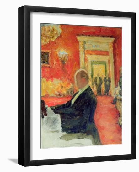 Portrait of Sergei Prokofiev at Work, 1937-Leonid Osipovic Pasternak-Framed Giclee Print