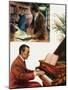 Portrait of Sergei Rachmaninov-Andrew Howat-Mounted Giclee Print