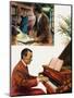 Portrait of Sergei Rachmaninov-Andrew Howat-Mounted Giclee Print