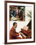 Portrait of Sergei Rachmaninov-Andrew Howat-Framed Giclee Print