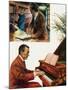 Portrait of Sergei Rachmaninov-Andrew Howat-Mounted Giclee Print