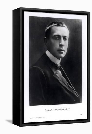 Portrait of Sergei Rachmaninov-null-Framed Stretched Canvas