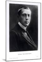 Portrait of Sergei Rachmaninov-null-Mounted Photographic Print