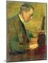 Portrait of Sergei Rakhmaninov, 1916-Leonid Osipovic Pasternak-Mounted Giclee Print