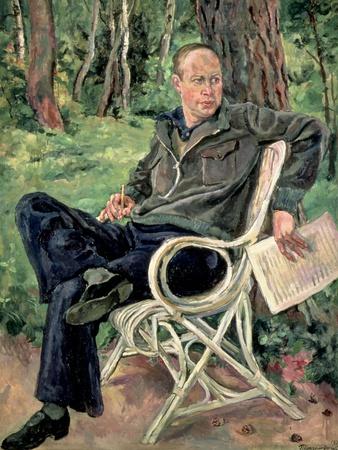 'Portrait of Sergei Sergeevich Prokofiev, 1934' Giclee Print - Petr ...