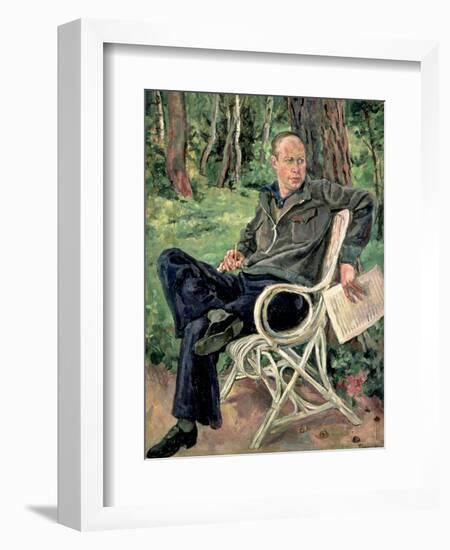 Portrait of Sergei Sergeevich Prokofiev, 1934-Petr Petrovic Konchalovsky-Framed Giclee Print