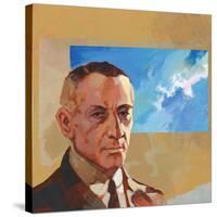 Portrait of Sergei Vasilievich Rachmaninoff (Veliky Novgorod-null-Stretched Canvas