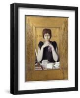 Portrait of Severine by Louis Welden Hawkins-null-Framed Giclee Print