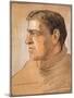 Portrait of Shackleton, from 'The Heart of the Antarctic' by Sir Ernest Shackleton (1874-1922)-George Marston-Mounted Giclee Print